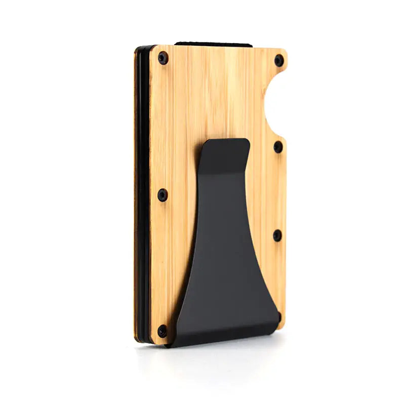 Minimalist Wood RFID Blocking Wallet