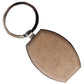 Wood Keychain with Mirrored Back