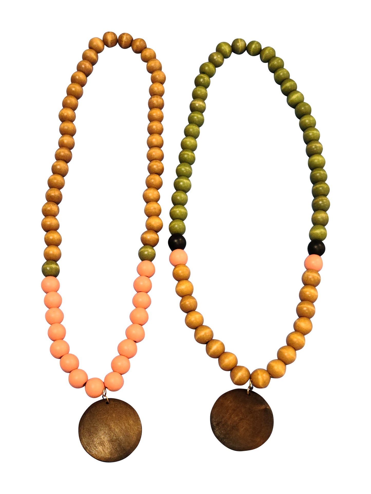 Wood Bead Necklace