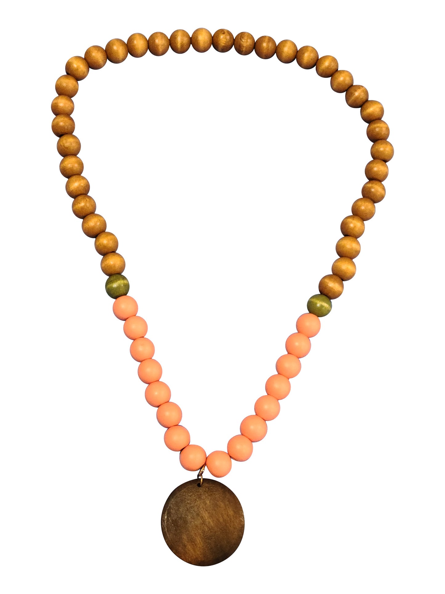 Wood Bead Necklace