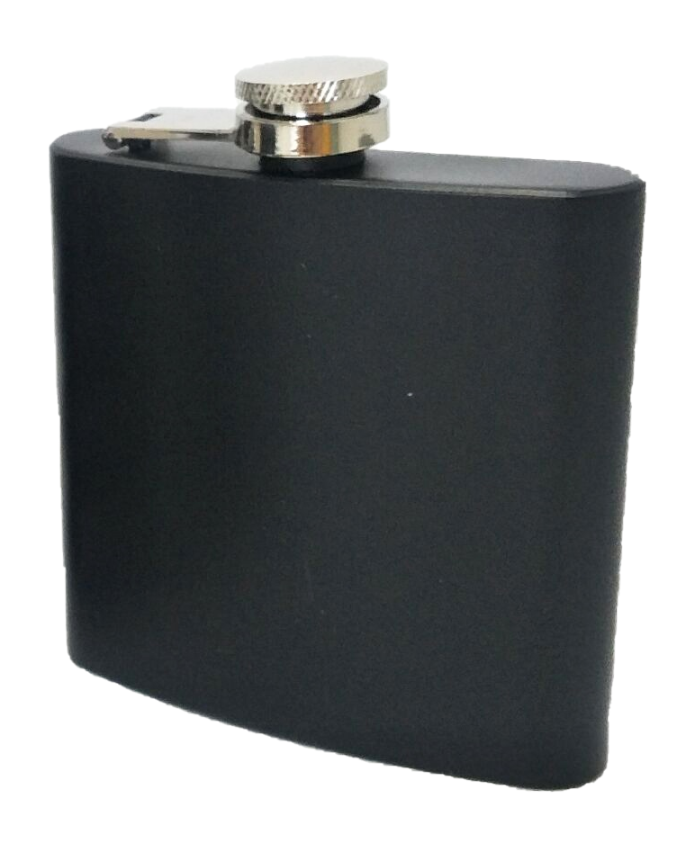 8oz-Powder-coated-Stainless-Steel-Flask