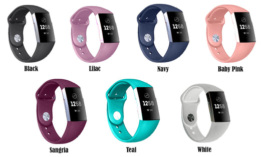 Silicone Band for Fitbit Charge 3 and Charge 4