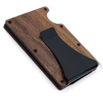 Minimalist Wood RFID Blocking Wallet